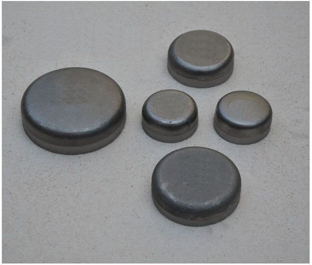 Chromium Carbide Bimetallic Wear Button 115mm