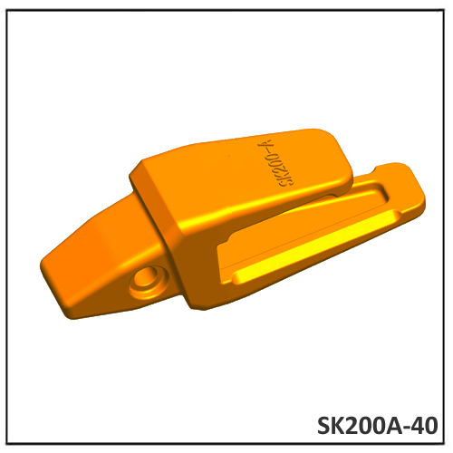 Two Strap Adapter Center Side Pin Adapter SK200A-40 for Kobelco